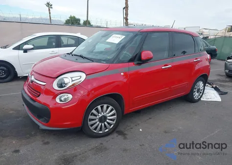 2014 Fiat 500L Easy из США, поврежденный, VIN ZFBCFABH1EZ026620